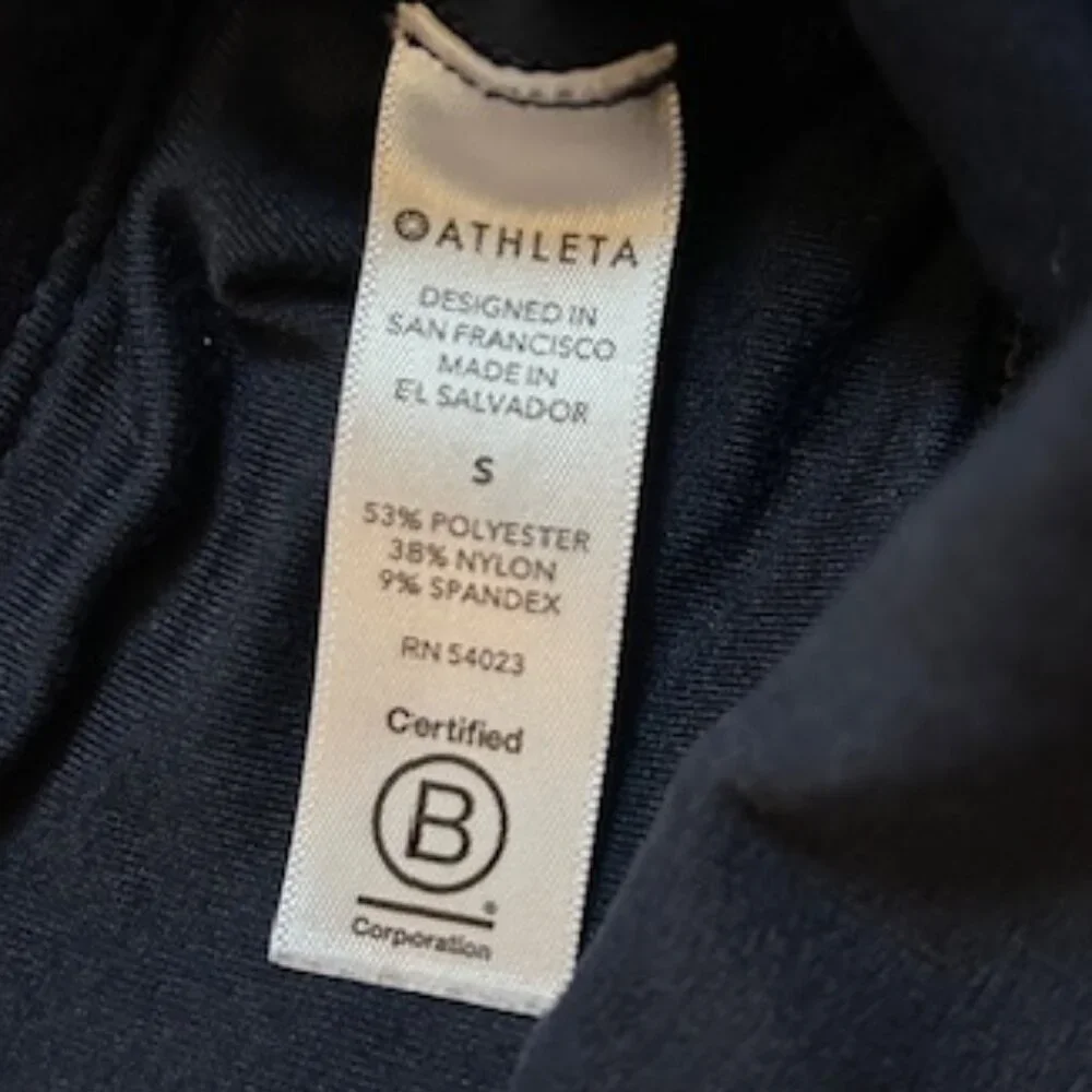 Athleta Fleece-Lined Yoga Pants - Picture 3 of 3